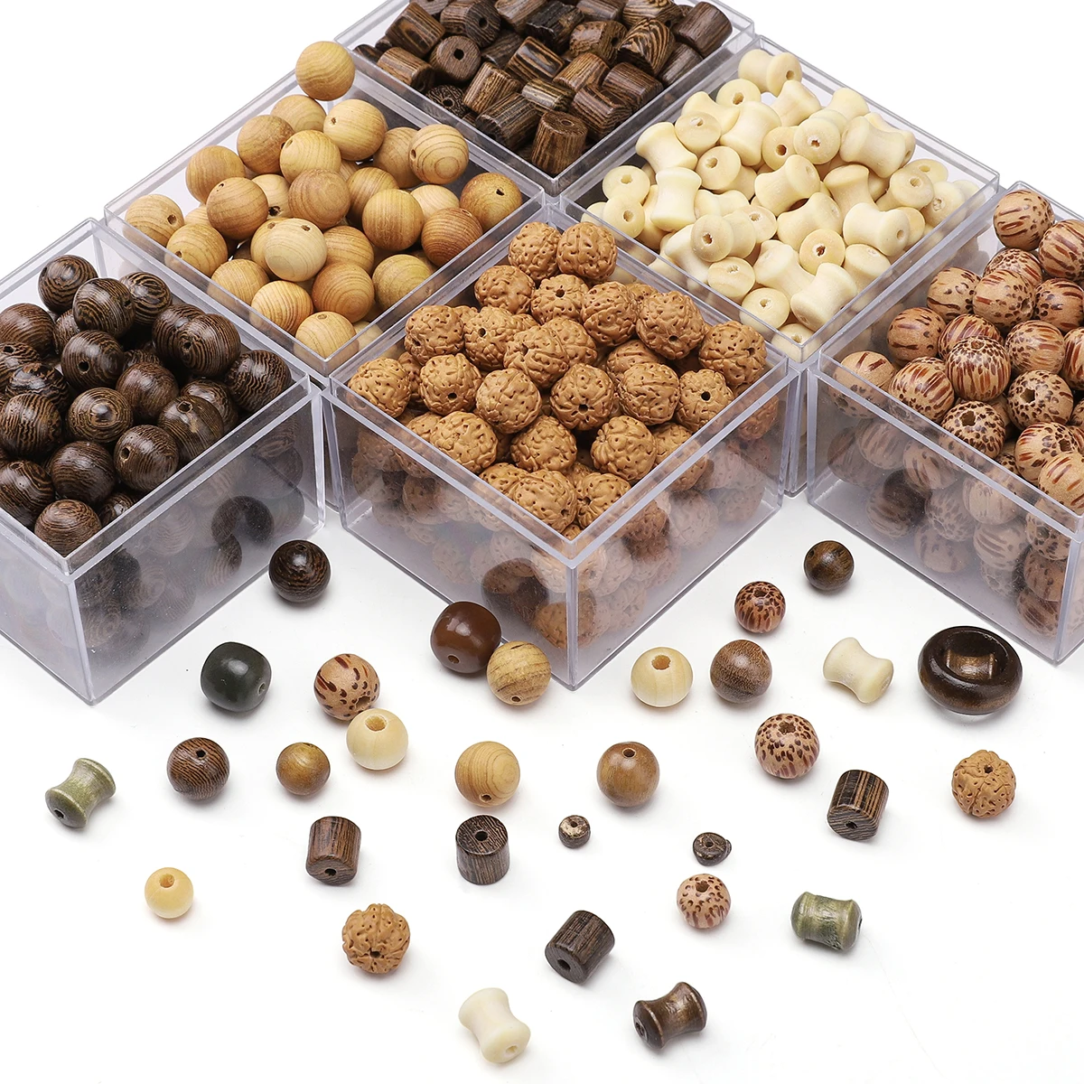 Exquisite Handmade Wooden Bead Jewelry