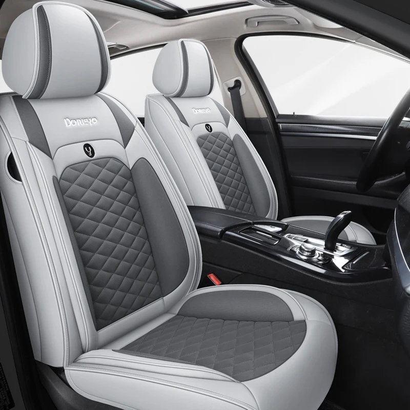 Universal Car Seat Covers Full Set For Land Rover Discovery Evoque Freelander Interior