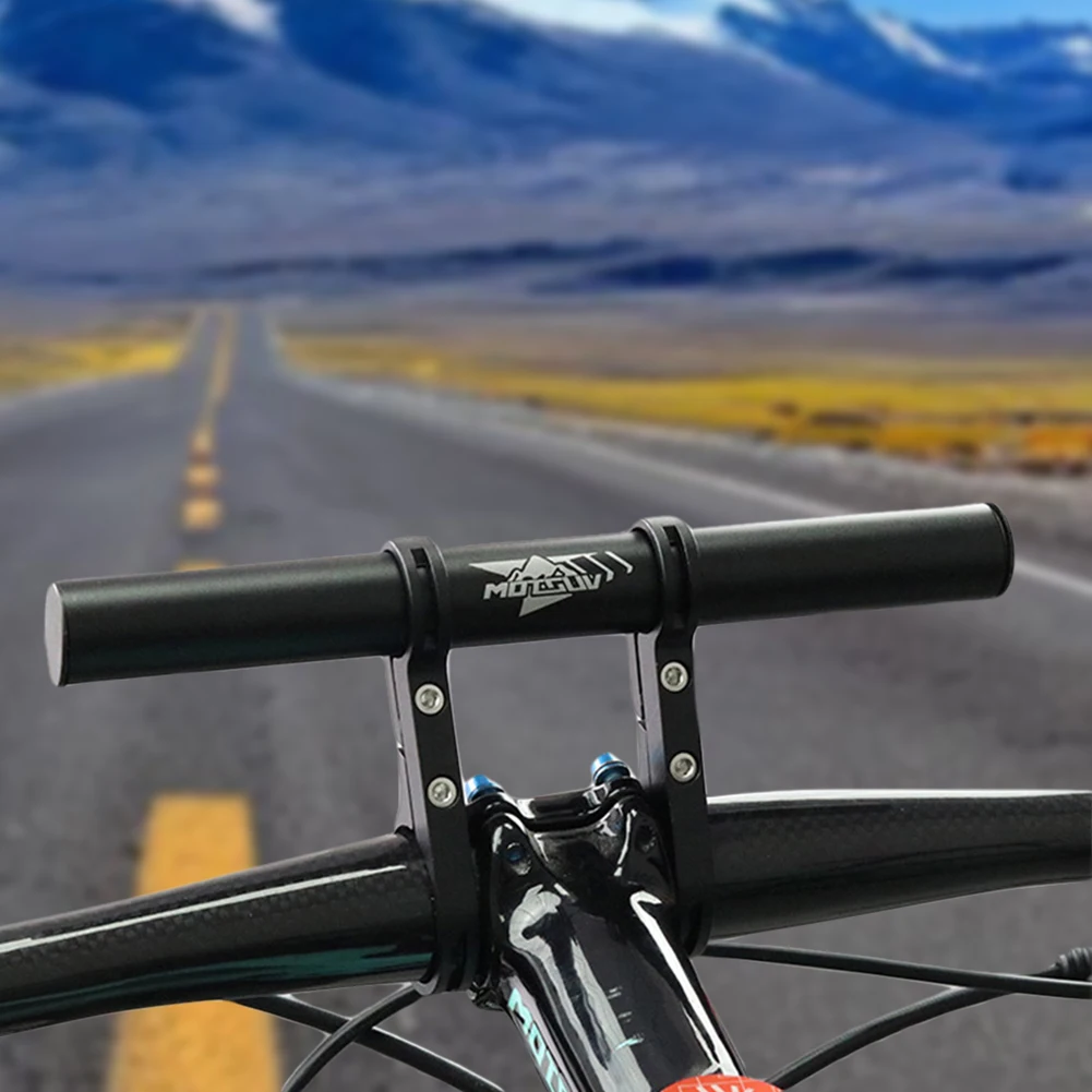 10/20/30cm Bicycle Handlebar Extended Bracket Waterproof Mountain Bike Front Light Bracket for MTB Mountain Road Bike