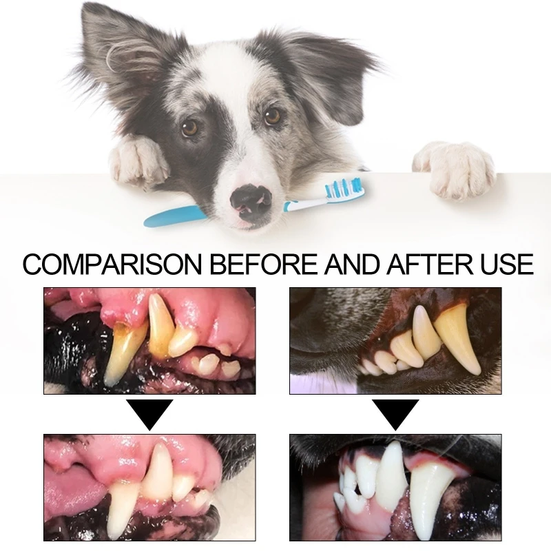 Dental Care Toothpaste for Pets Prevents Dental Diseases, Suitable for Dogs Cats