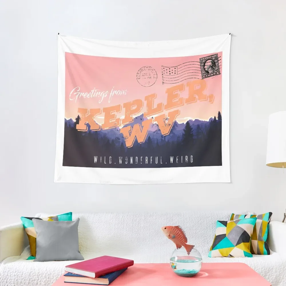 

Greetings From Kepler, WV Tapestry Decoration Pictures Room Wall Outdoor Decor Tapestry