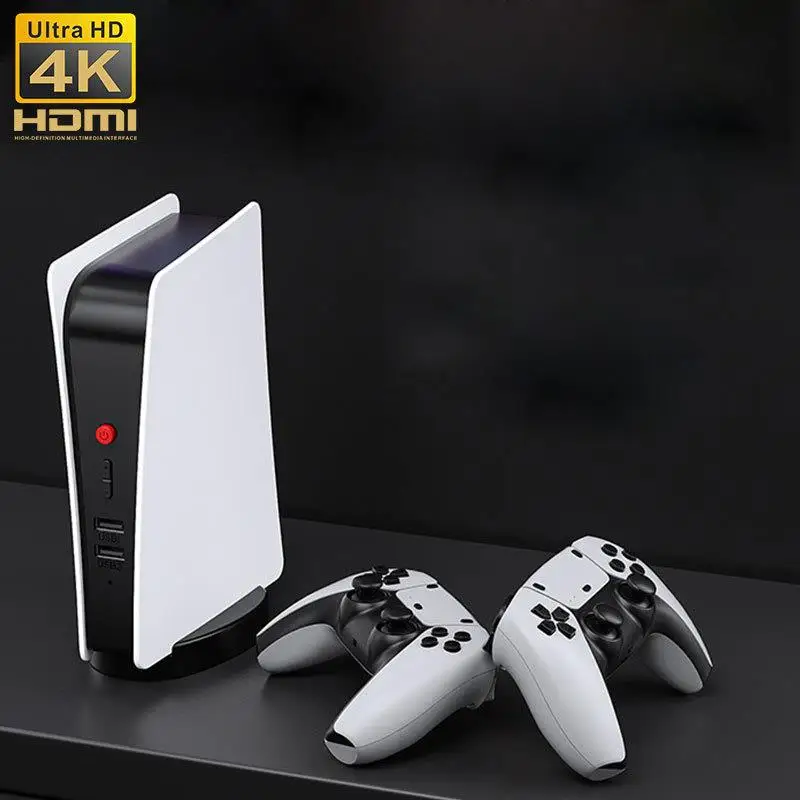 

New New high-definition M5 game console comes with audio 9 big mini TV HDMI double joystick PS5 handle game console