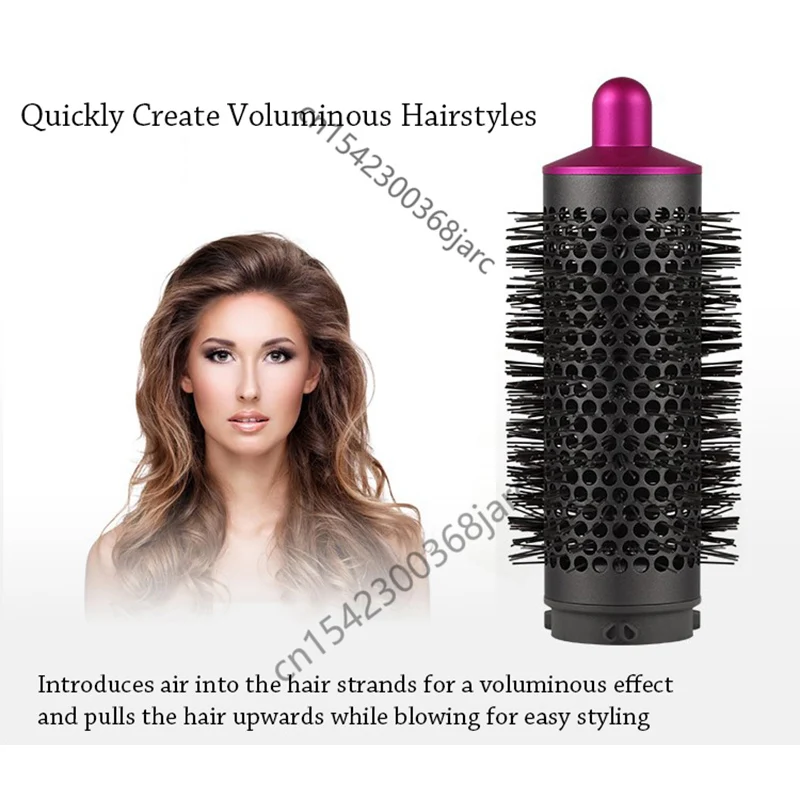 Cylinder Comb Attachment Nozzle For Dyson Supersonic Hair Dryer Accessories Hair Styling Wide Tooth Cylinder Comb fluffy shape