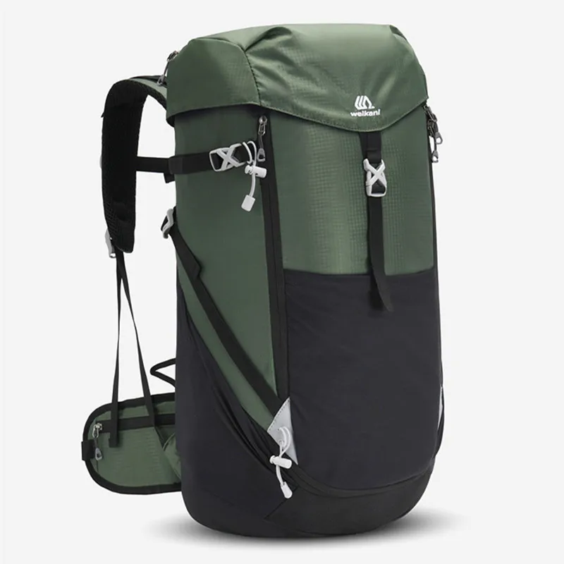 Sac à dos d'alpinisme en plein air, sac à dos de camping de sport, grand sac à dos de voyage Oxford Grill, 50L, nouveau, 2024