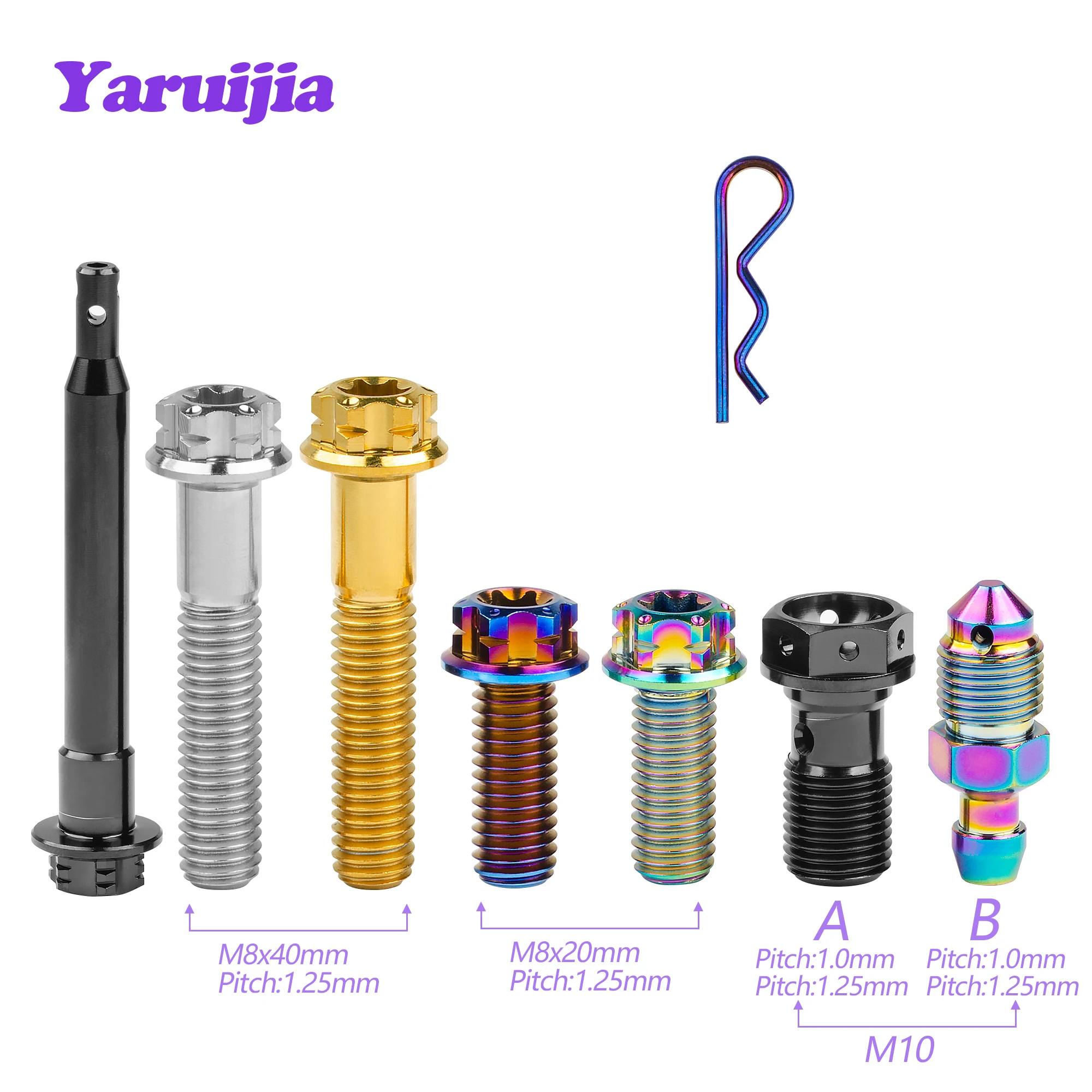 ƼŸ Ʈ M8x20/40mm M10 ġ 1.0/1.25, ̱ Ȧ 巹   ,  Ķ ġ, Һ  ũ Ʈ