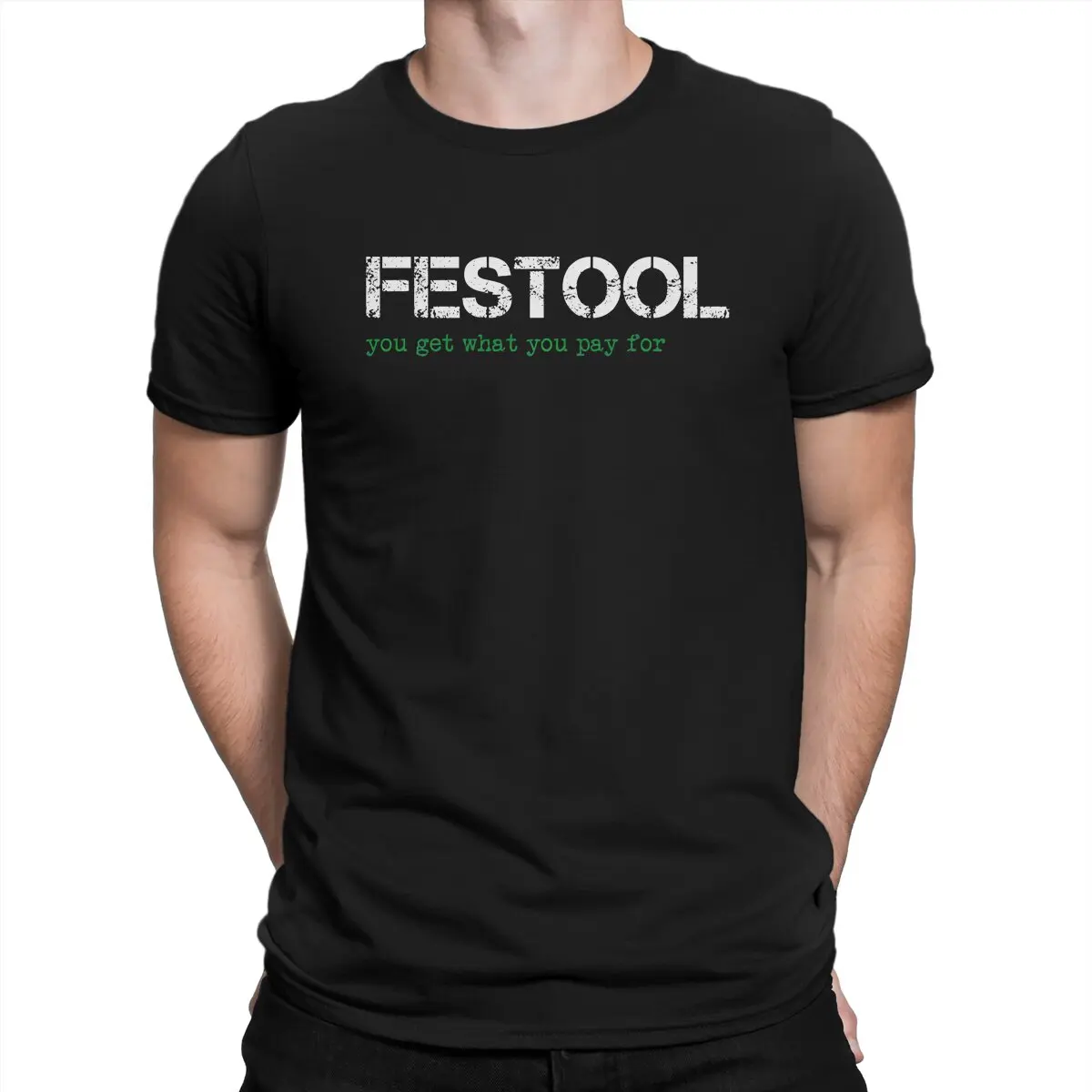 Hipster Festool Cool T-Shirt Uomo Girocollo T-Shirt In Cotone Festool Manica Corta Tees Abbigliamento Estivo