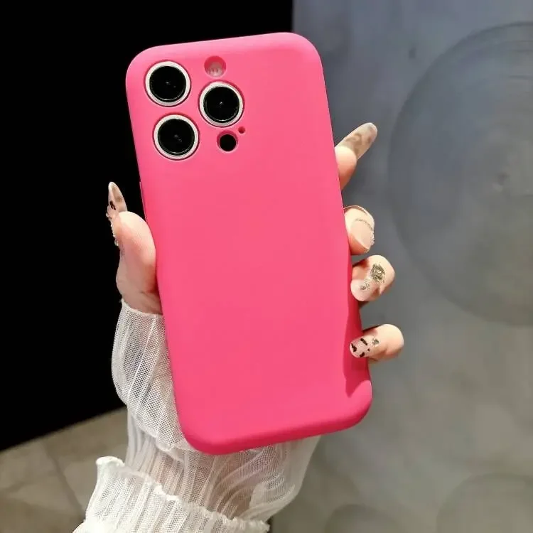 Ultra Slim Soft Silicone Shockproof Matte Phone Case - Candy Color Finish