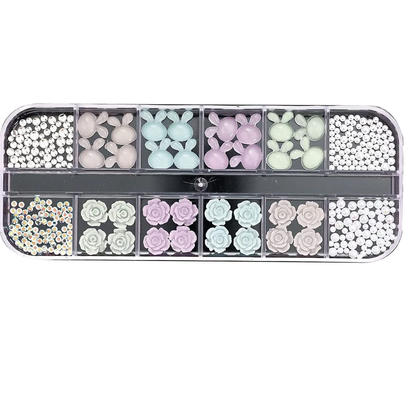

Camellia Flower for Rhinestone Gems 3D Luminous Art Glitter Dec