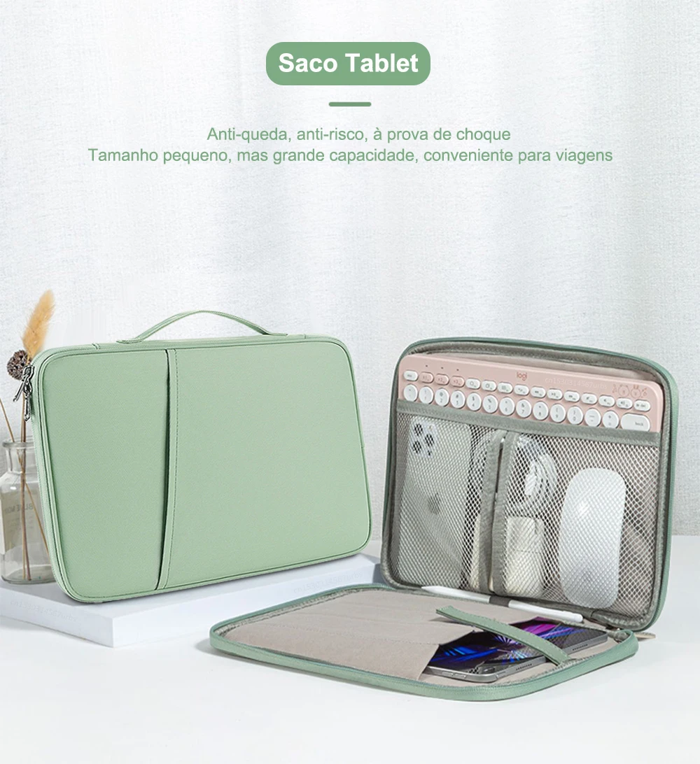 malote do iPad, pro 12 do iPad,