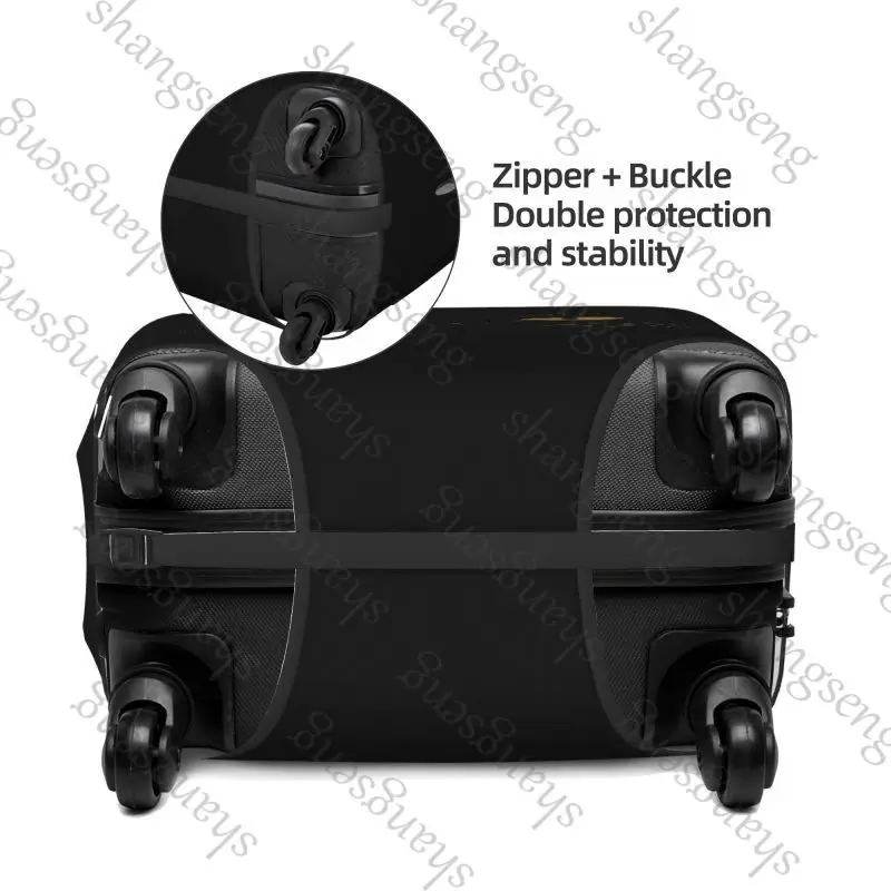 Luggage Cover Black cat eyes animal Thicken Luggage Cover Elasticity Trolley dust cover Suitcase Protection Cover Suitcase Case
