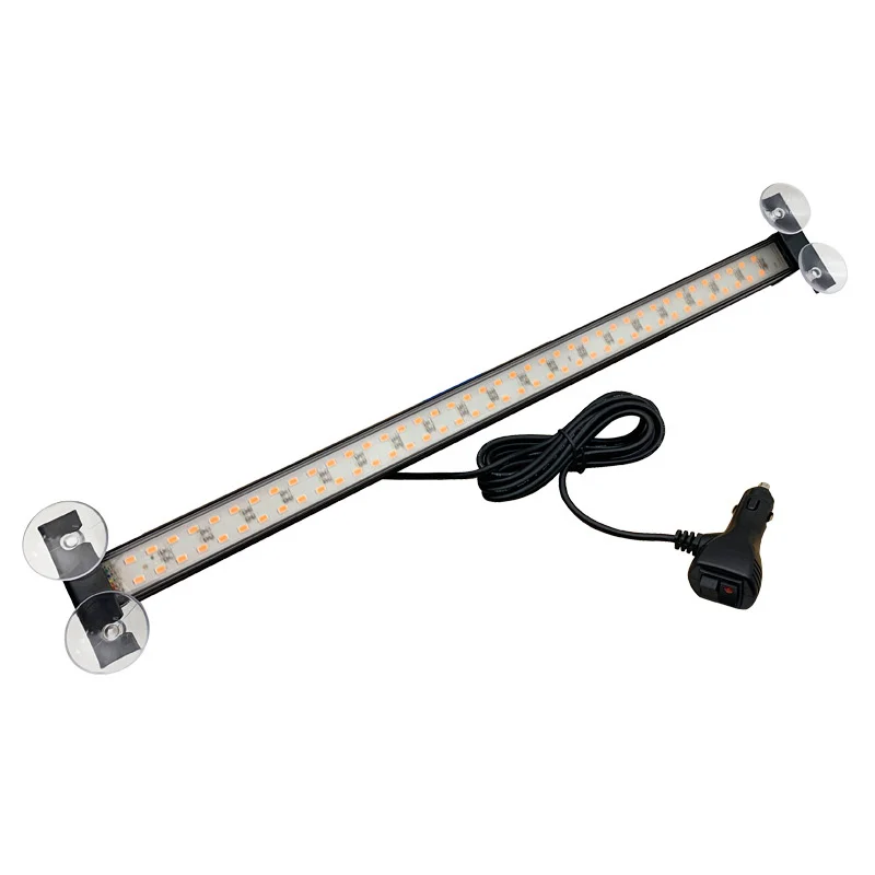 80 Led Strobe Police Lights for Car Windshield 80 Led Warning Light strobe Car Truck auto flasher Fireman Beacon Light