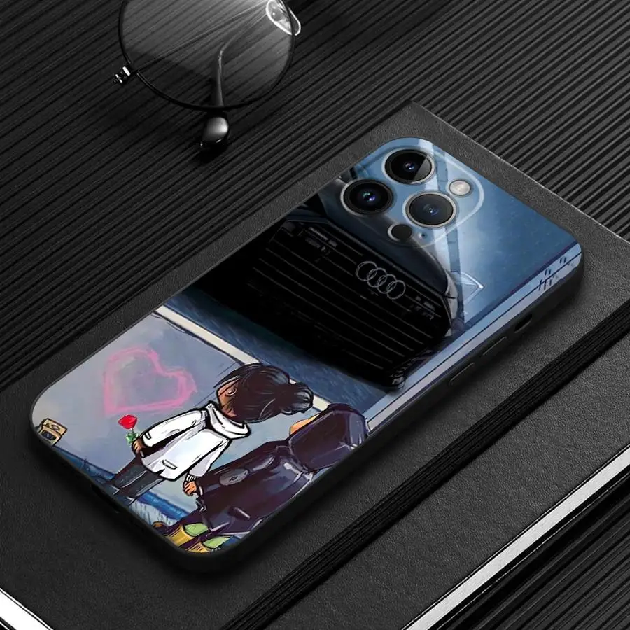 Children Watching Cars Art Phone Case - Soft Coque
