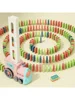 Domino Train Toy Kids Games: Automatic Dominoes Building Set Rally - Toys for 3 Year Old Boys 6