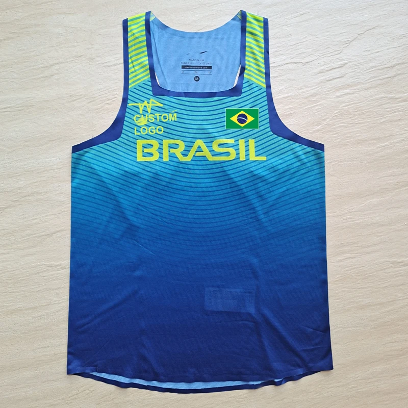 Marathon National Team Running Vest | National Team Tank Top Brazil -  Running Vest - Aliexpress