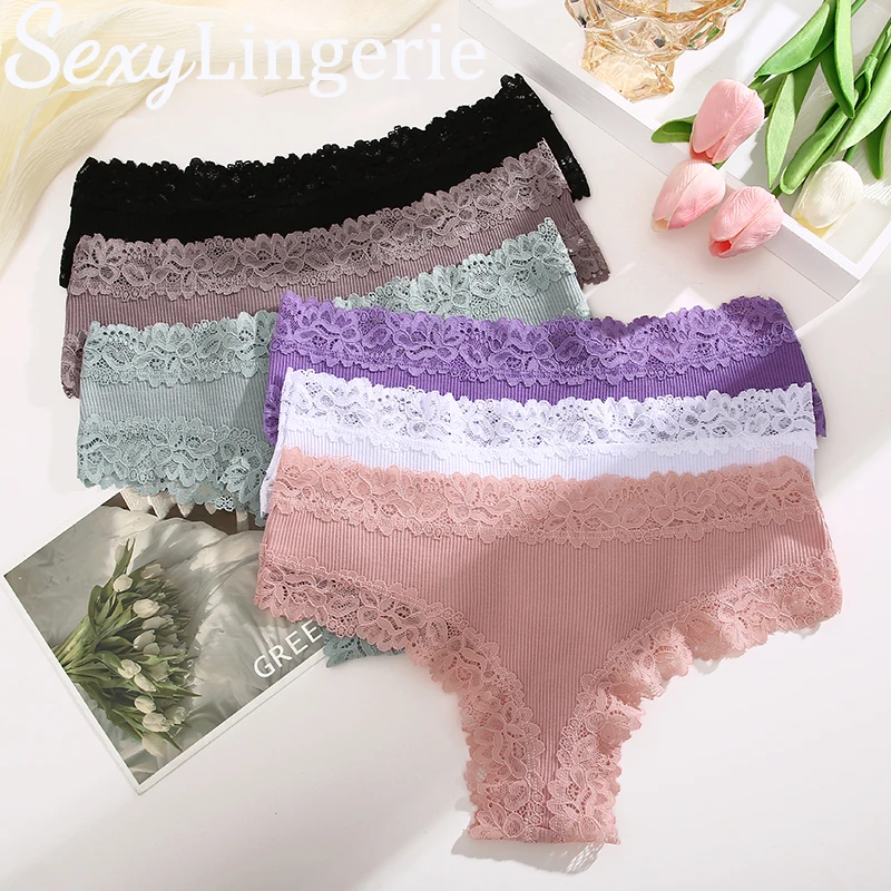 Girls intimates Women's cosy & breathable menstrual period underwear teen  kawaii Panties Cotton Briefs lace Knickers - AliExpress