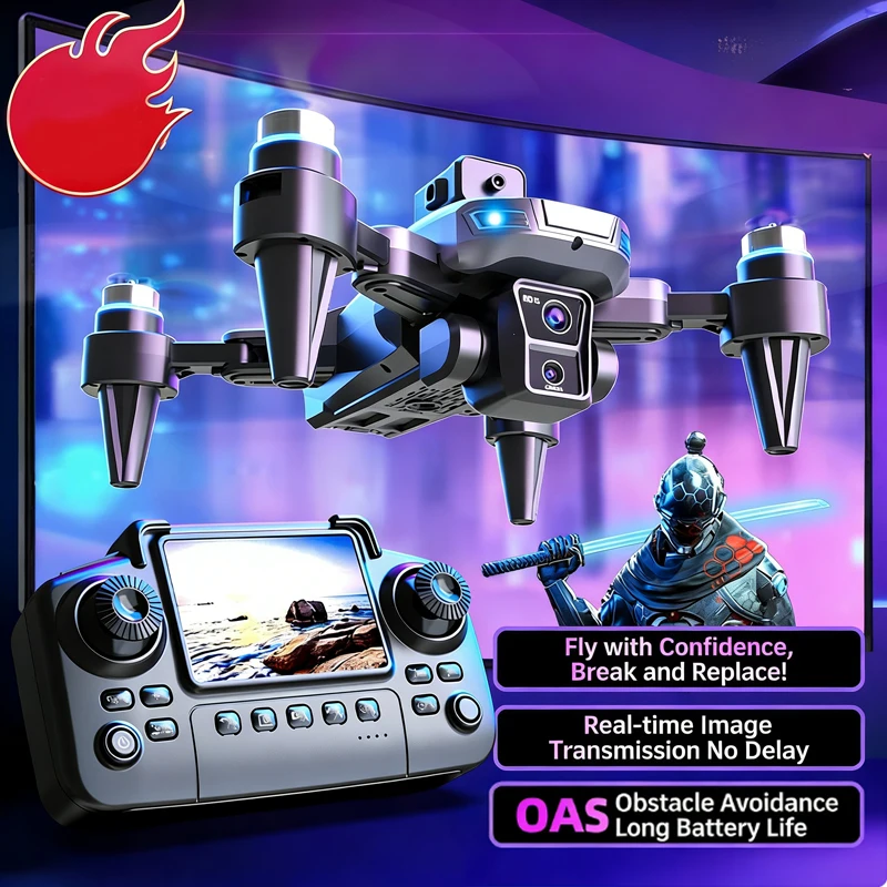 2026 X8 MAX GPS 드론 8K 전문가용 HD 카메라 5G WIFI FPV 360 °   장애물 회피 브러시리스 대형 스크린 RC 쿼드콥터 선물