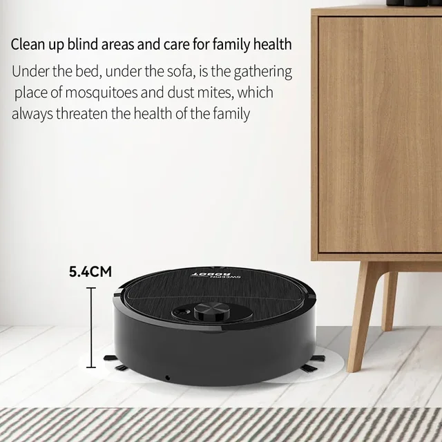 Robotic Vacuum Cleaner Intelligent Floor Sweeper Robot Sweeping Dragging Suction Integrated Robot Home Smart Cleaning Appliance 4