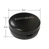 Round Aluminum Alloy Waterproof Earphone Case In Ear Monitor Storage Box Black 5