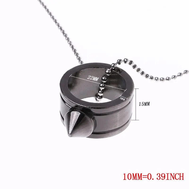 OFBK anillo Unisex, herramientas para viajes al aire libre, supervivencia de seguridad