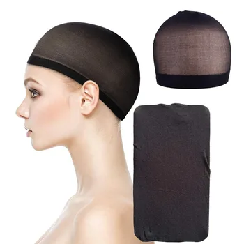 1Pack Nylon Wig Making Cap Mesh Stocking Wig Cap Invisible Hair Nets For Hair Wigs Brown Black Salon Hairnet Wig Caps For Women