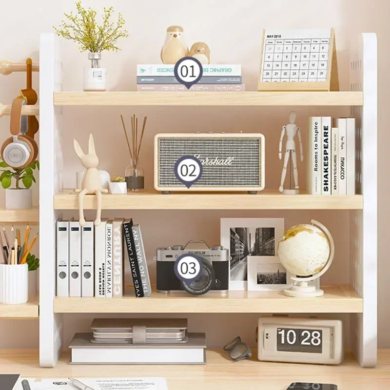 Organizer Storage Magazine Holder Aesthetic Hole Board Newspaper Holder Display Stand Estante Oficina Furniture Desk