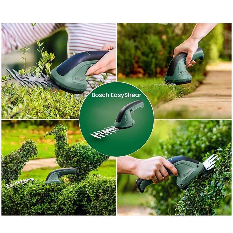 Cordless Electric Hedge Trimmer Bosch Easyshear Portable