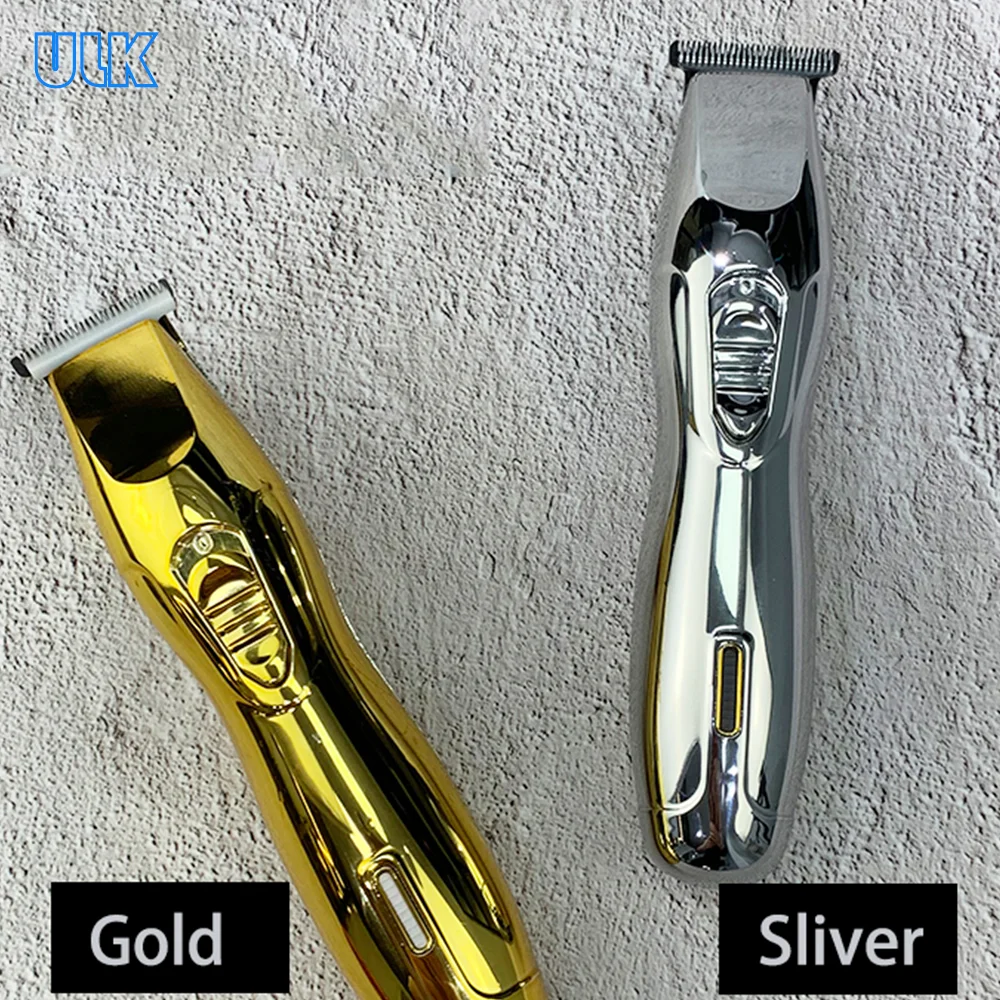 

Профессиональный триммер для волос для резьбы, Золотая машинка для стрижки волос, Парикмахерская электрическая машинка для стрижки волос, триммер для бороды, болдугообразный резак