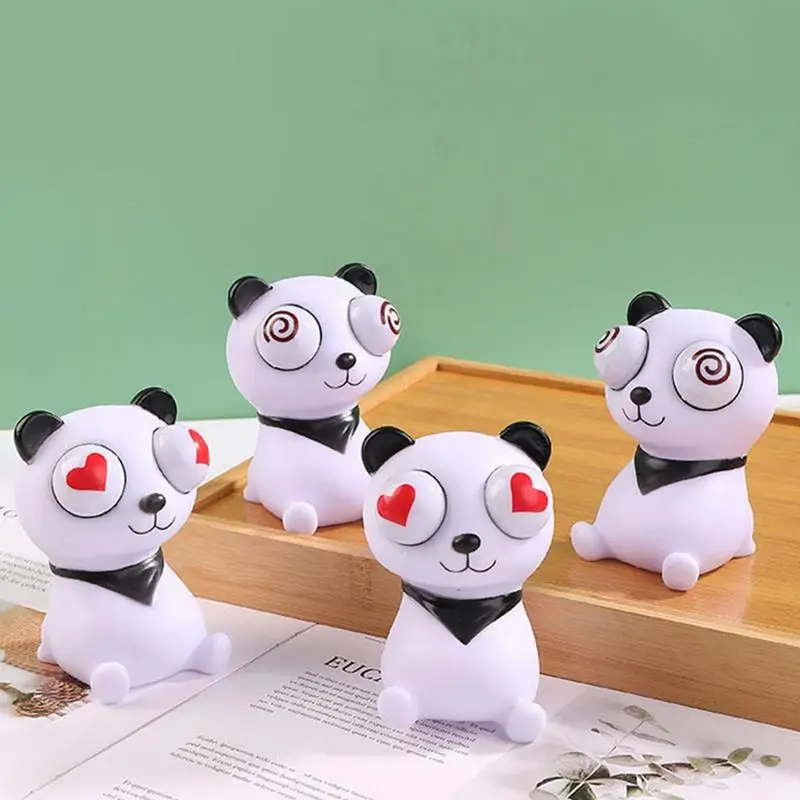 

Cute Panda Mini Squeeze Vent Toys Animals Stress Relief Squeeze Balls De-Compression For Kids Gift Fidget Toys Toys