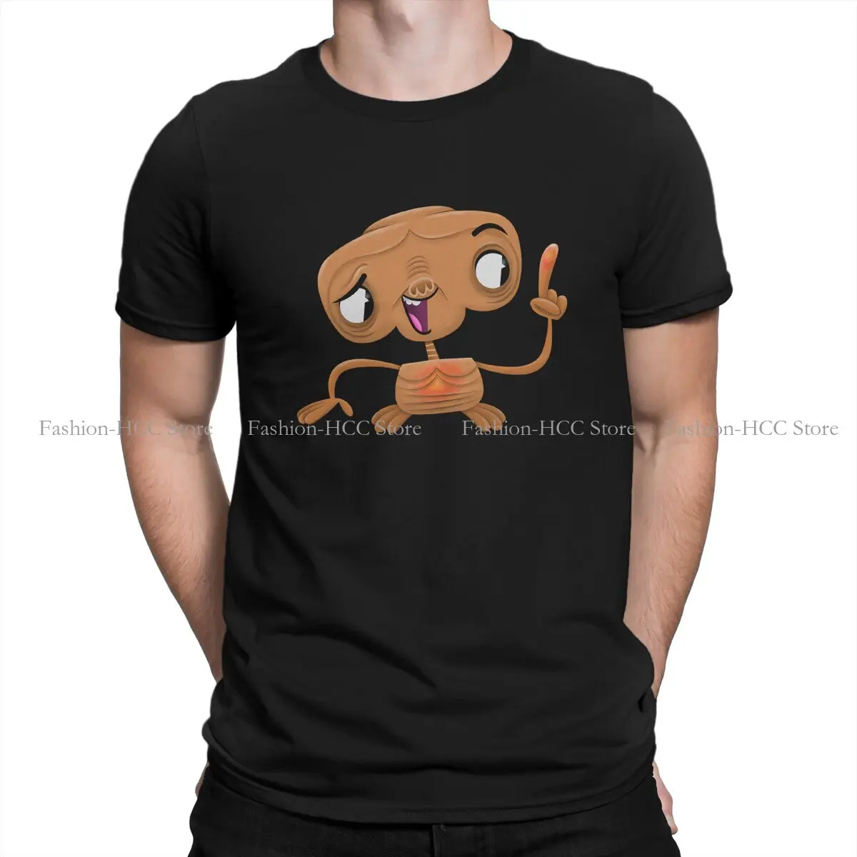 

Повседневная футболка Chibi из полиэстера, футболка с принтом из экстра-наземного фильма, уличная одежда, повседневная футболка, Мужская футболка