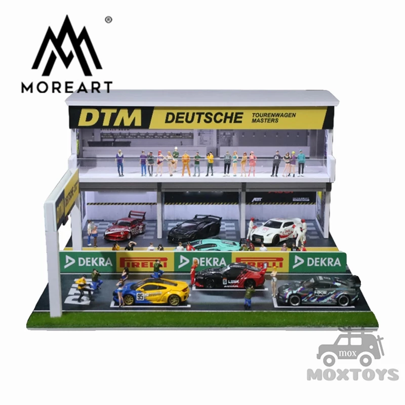 

MoreArt 1:64 DTM фотоверсия трек трехмерный куб