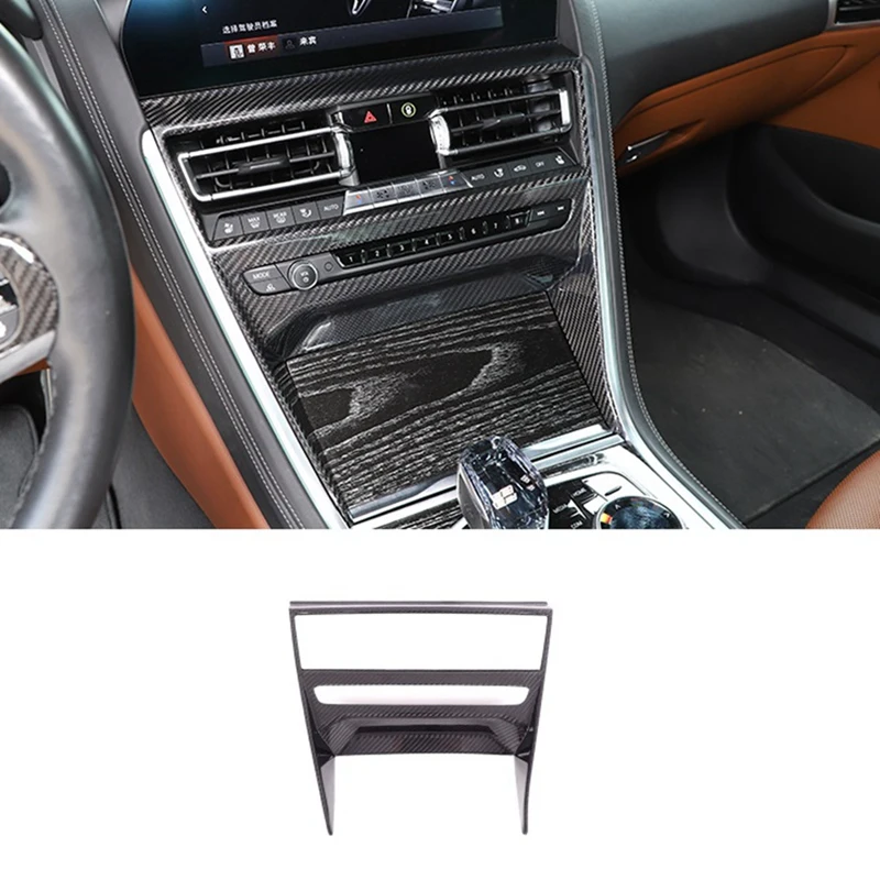 

Central Control CD Panel Frame Cover Trim Sticker Accessories For BMW 8 Series G14 G15 G16 2019-2022
