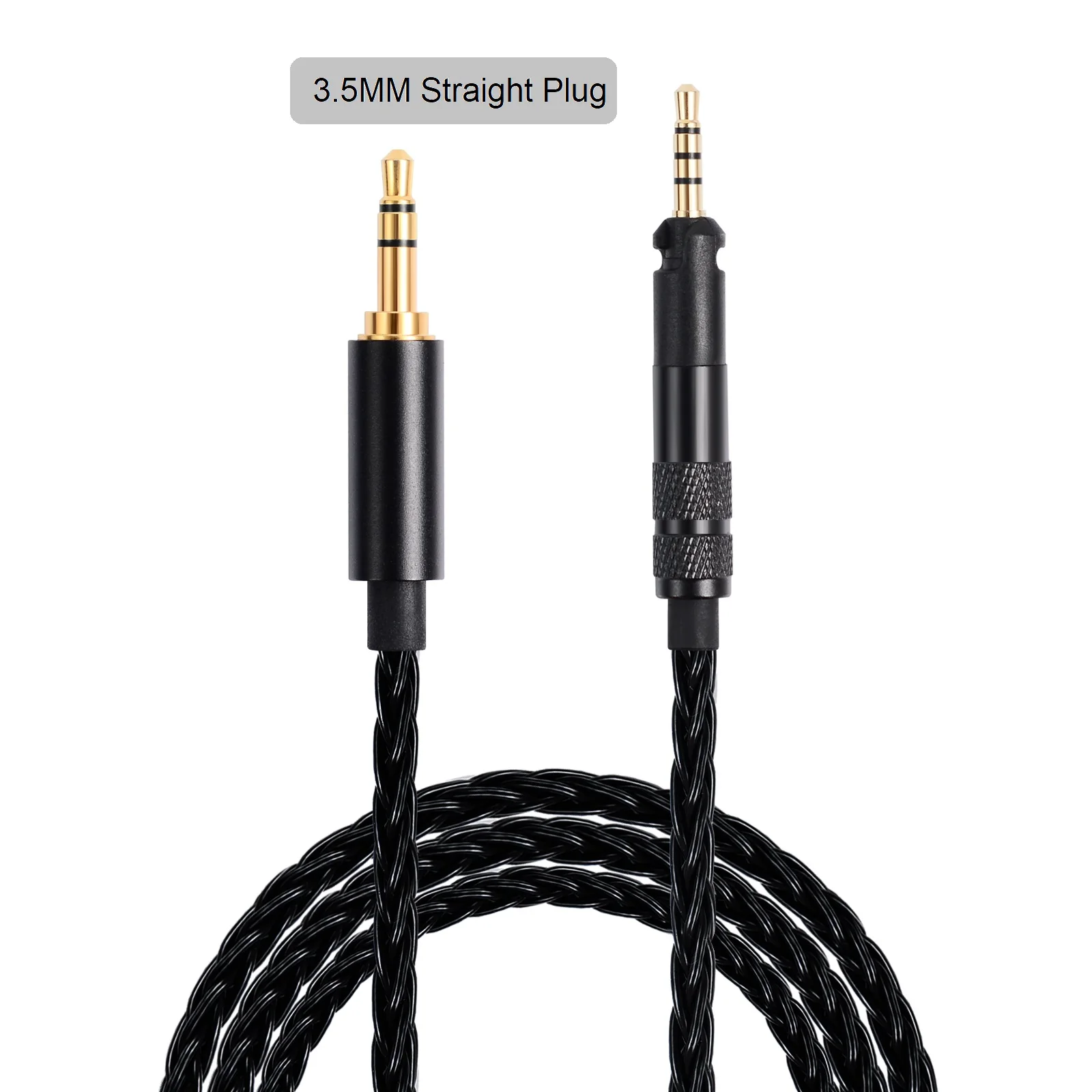 Koceta Silver Plated Copper 3.5 4.4 Replacement Headset Cable For Sennheiser HD598 HD560S HD558 HD518 HD599 M50x M40x M70x M60x