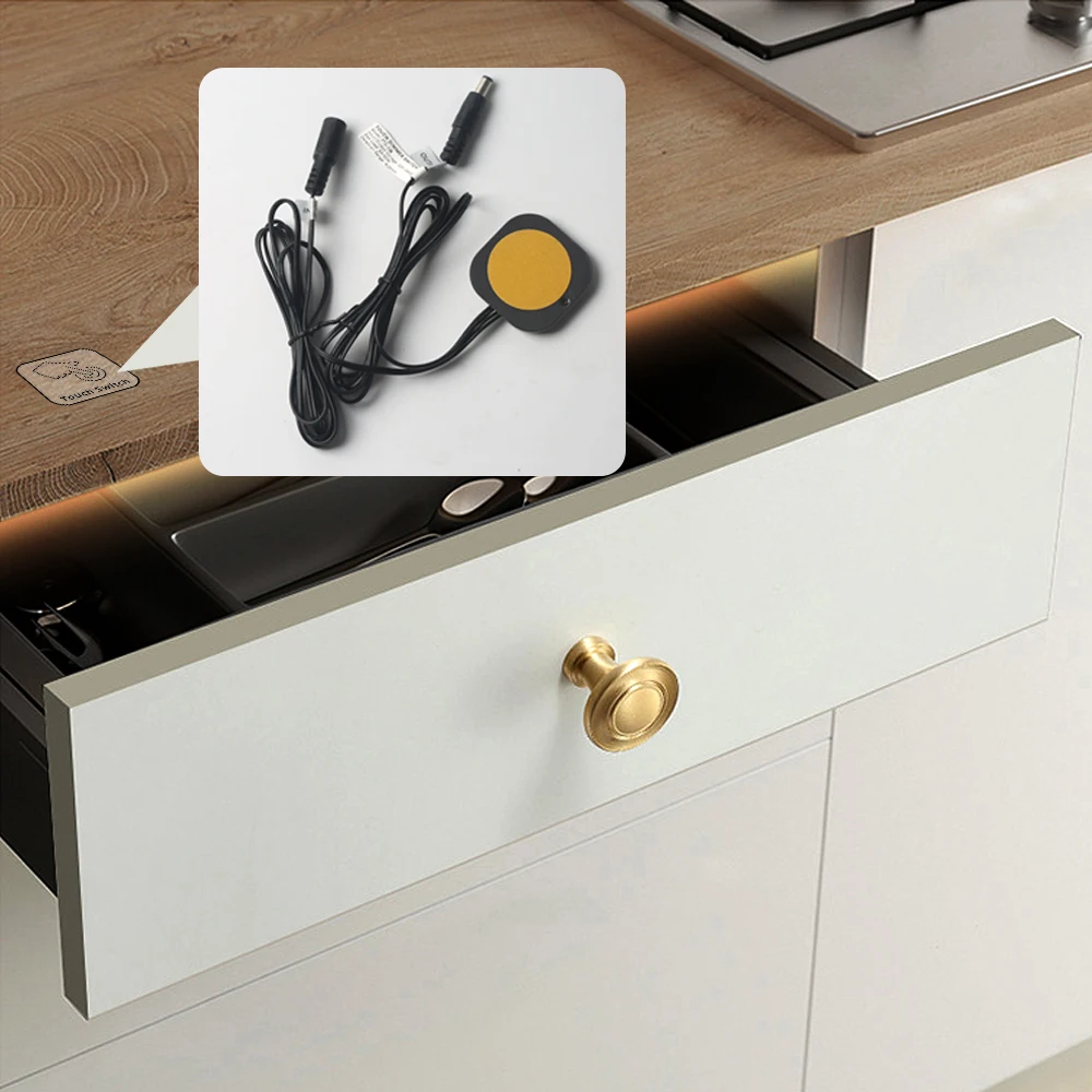 mesa de armario madeira moveis escondidos luz led 12v 24v 01