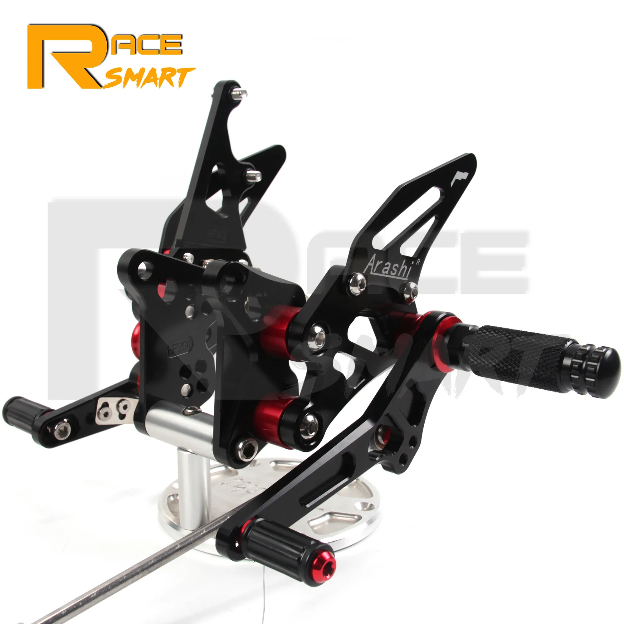 Фото Регулируемая подставка для ног с ЧПУ для SUZUKI GSXR 1300 2008- 2020 №2