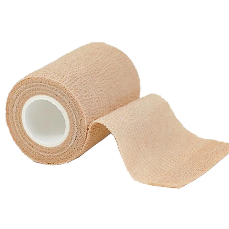 1Roll Self Adhesive First Aid Skin Tape Elastic Patch for Sports First Aid Wound Plasters Tape wound plaster patches,medical wound paster,medical bandaids