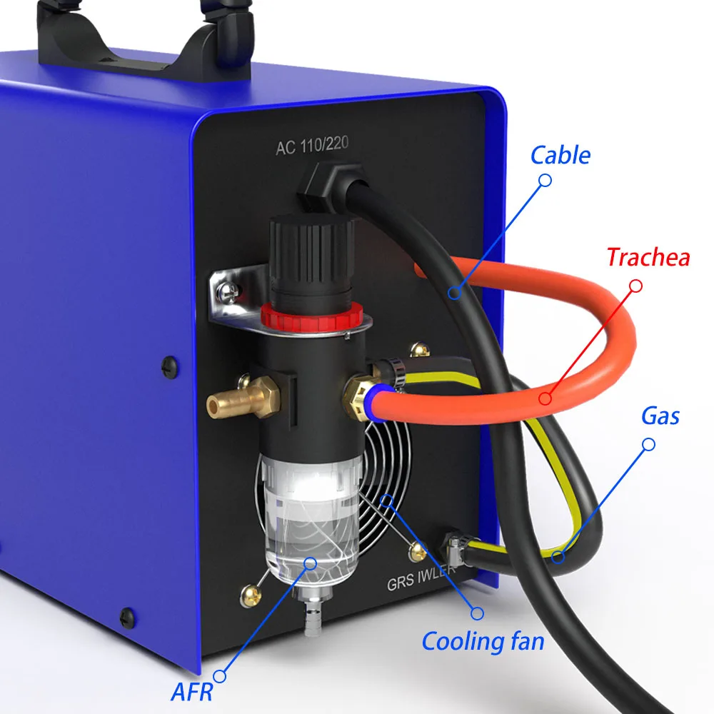 Plasmargon Plasma Cutter Cut 55X Air Cutting Machine CNC Low Frequenc  IGBT Metal Cutting Machinery 55A 220V 4