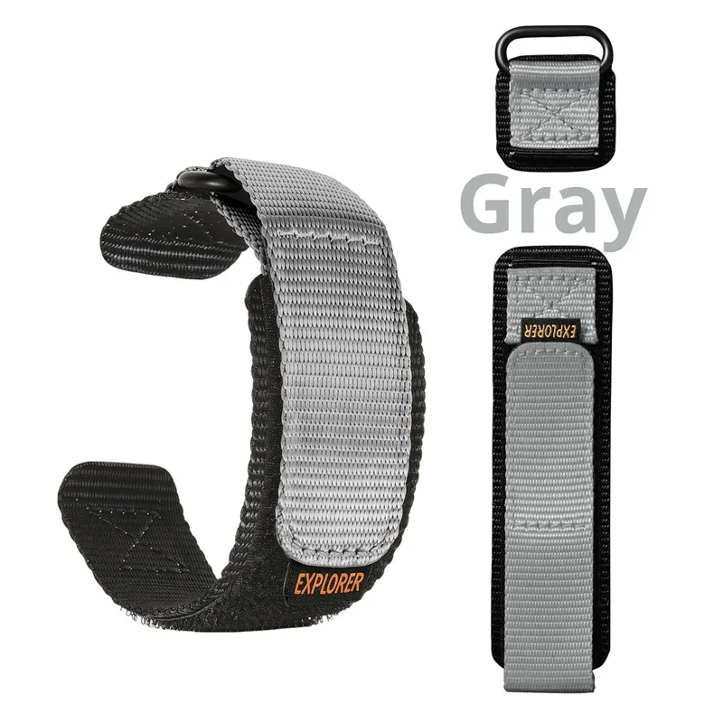 Versatile Nylon Weave Waterproof Outdoor Sport Watchband Strap