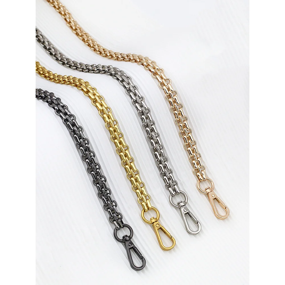 40-120cm Handbag Metal Chains DIY Purse Chain With Buckles Shoulder ...