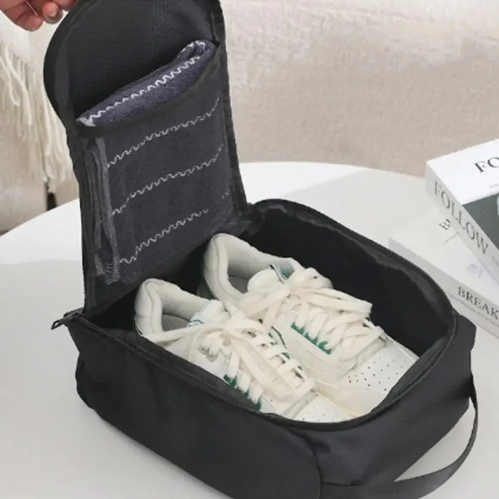Multifunction Shoe Storage Bags Large Capacity Foldable Waterproof Sneaker Bag Breathable Lightweight Handheld Shoe Bag Travel
