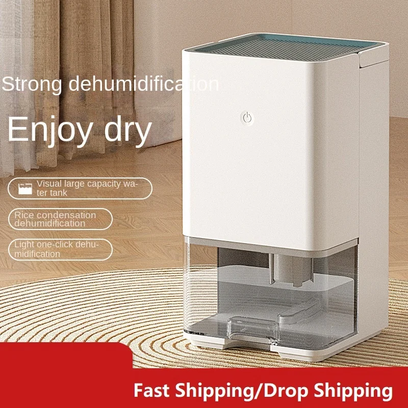 Deumidificatore D'Aria Elettrico 1.2L 220V Seminterrato Domestico Piccolo Deumidificatore Camera Da Letto Deumidificatore Assorbimento Dell'Umidità