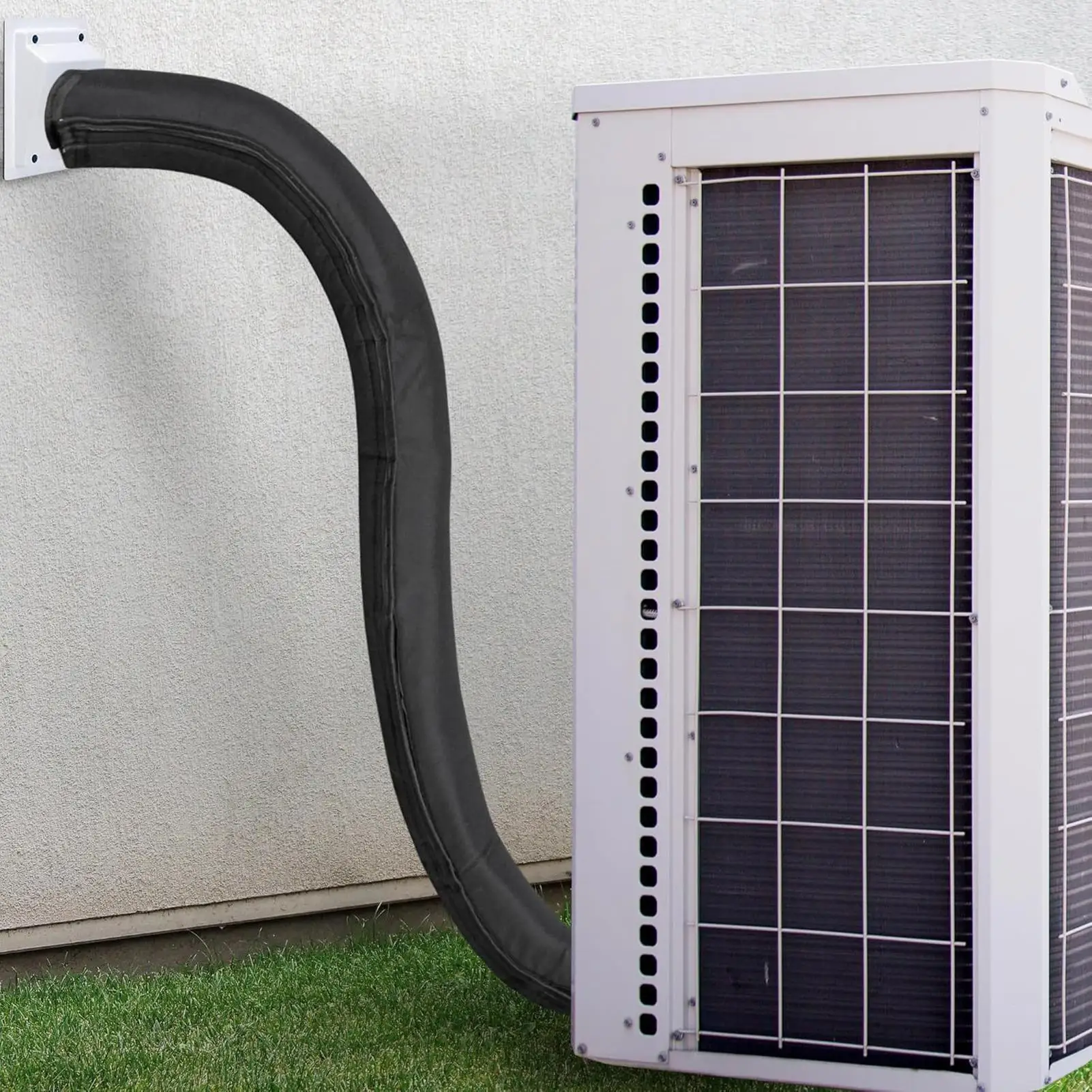 AC Pipe Insulation Air Conditioner Hose Insulation Wrap Versatile Hose Duct Vent Cover Exhaust Tube Accessories for Hotel Home