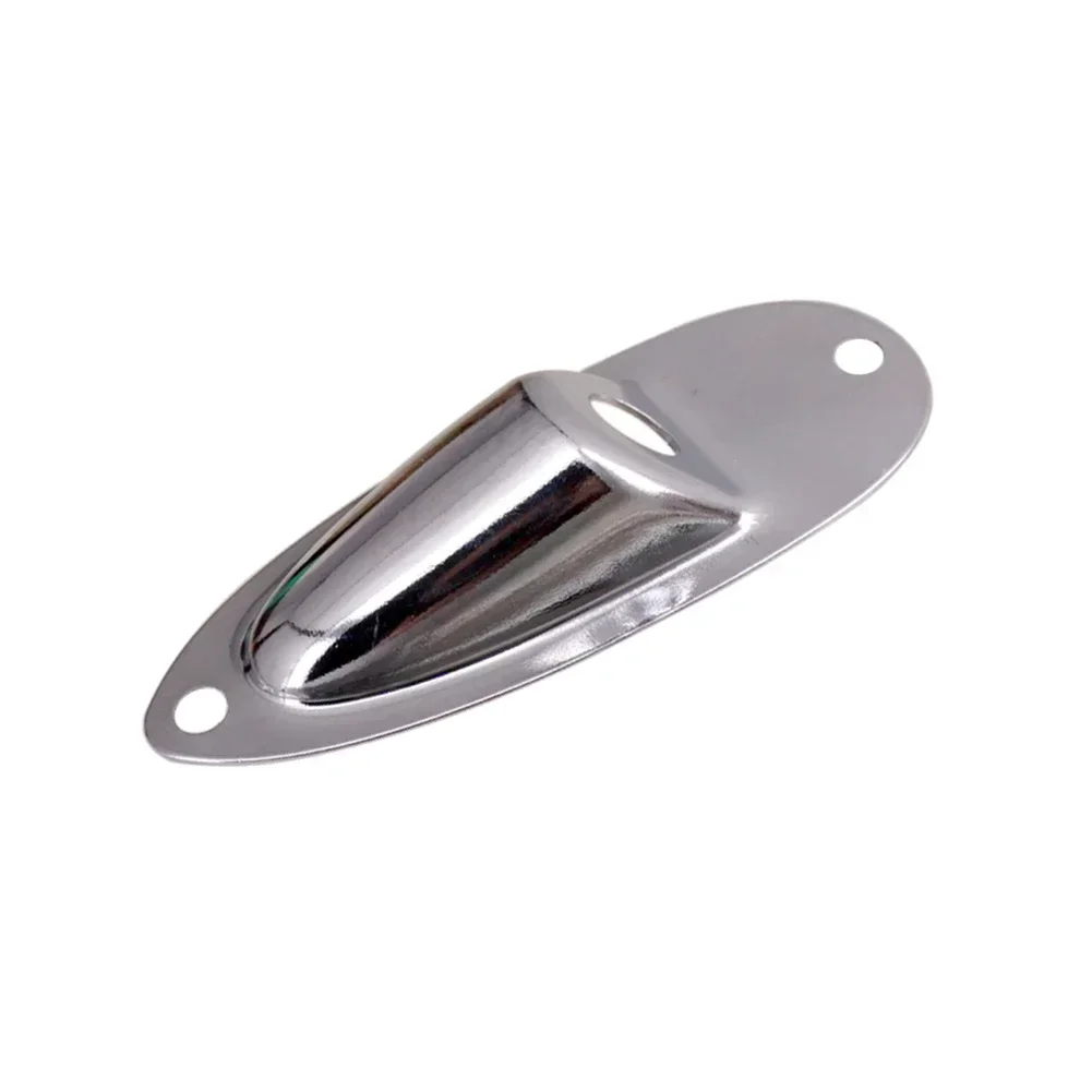 Jack Platte Gitarre Eingang Jack Platte 6,35mm Für Elektrische Gitarre Eingang Jack Jack Platte Metall Für ST Elektrische Gitarre