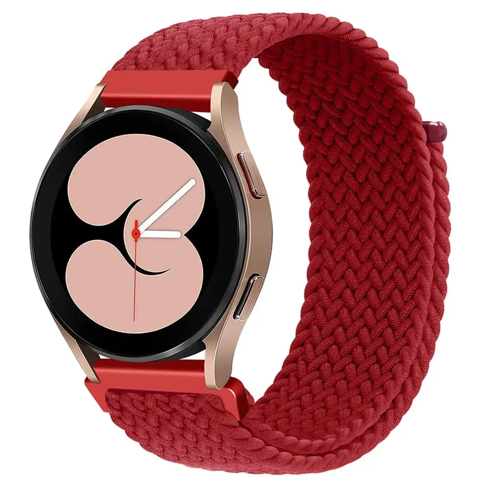 Braided Solo Loop Elastic Smartwatch Bracelet Band