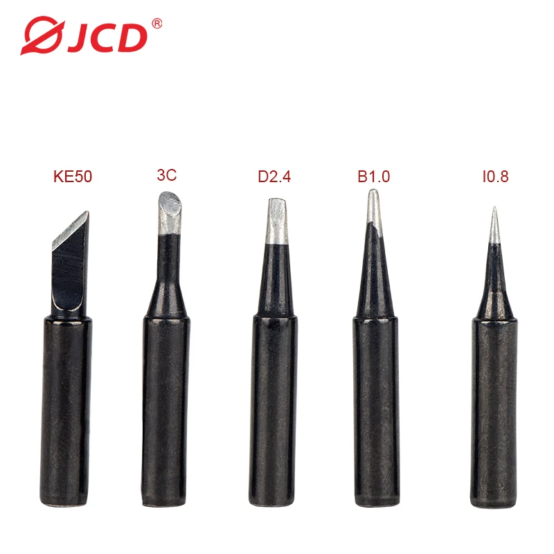 soldering iron tips 5PCS lot soldering iron tip 900M pure copper lead-free solder tips soldering iron head univers welding head BGA tools