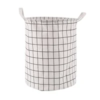 Large Collapsible Laundry Basket, Freestanding Clothes Hamper with Easy Carry Long Handles, Waterproof Washing Bag for Bedroom 5