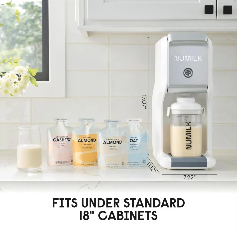 Nut Milk Machine for Home, 32oz Nut Milk Maker - Plant-Based Milk in 60 Seconds 6