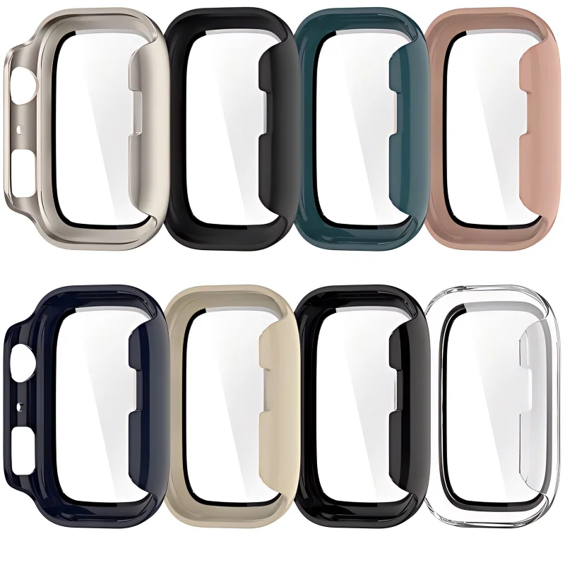 Premium Tempered Glass Protective Case and Band