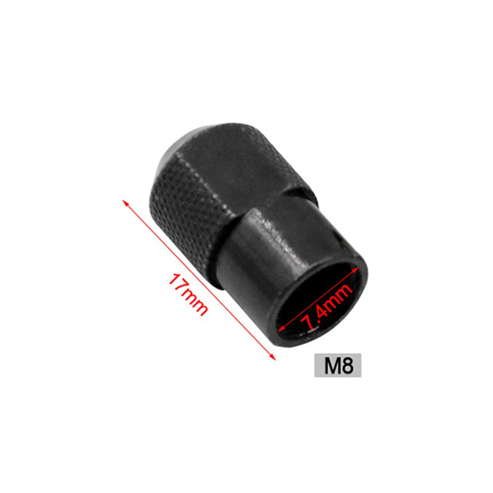 Drill Chuck Dremel Accessories Rotary Tools Chuck Nut Zinc-Alloy Nuts M8 0.75mm 1 Set