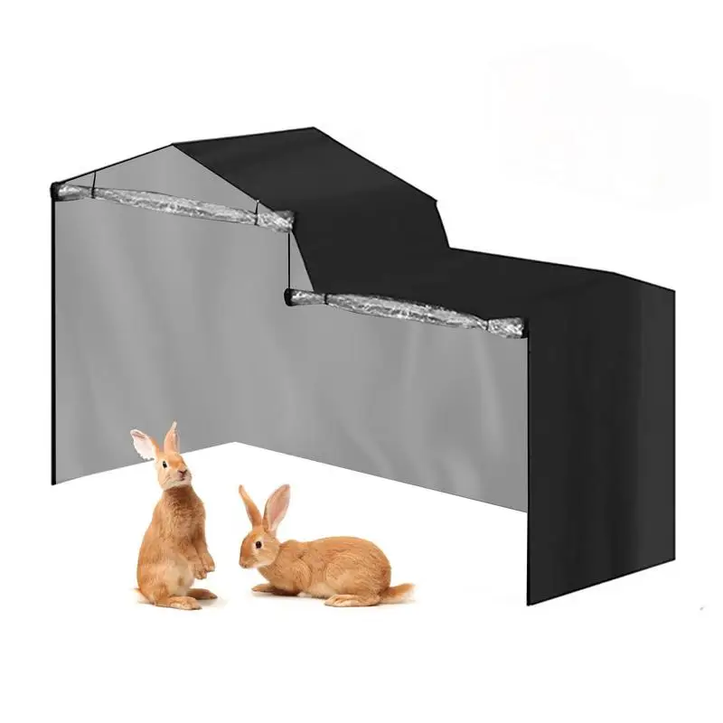 

Dog Tent Outdoor Dustproof Waterproof Pet Kennels Keep Warm Reliable Triangle Cat Accessories With Viewing Window For Sun Wind