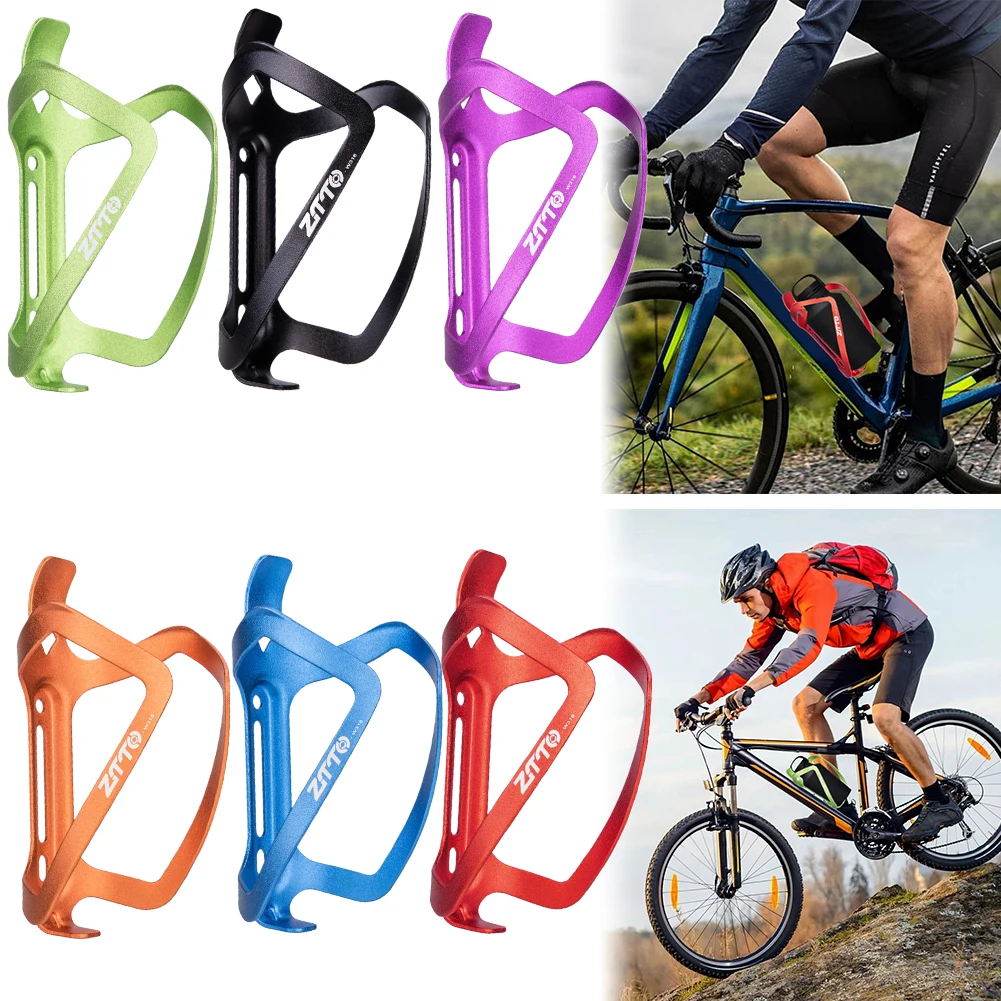 Bicycle Water Bottle Cage Bicycle Bottle Holder Water Bottle Holder ZTTO W316 MTB Aluminum Alloy Bicycle Water Bottle Cage Ultralight For Mountain Road Bike Cycling Bottle Holder Accessories